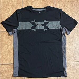 Under Armour Black and Gray Performance Tee